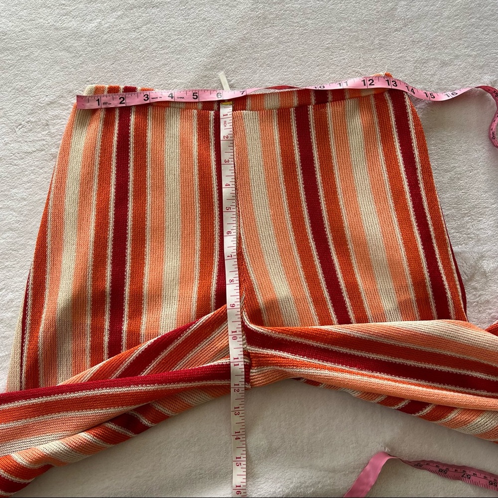Free People Bridget Striped Pants in Sunset - Picture 7 of 8